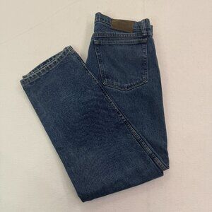 Cabelas Jeans Mens 32x30 Straight Blue Denim Cotton Logo Outdoors Hunter Casual